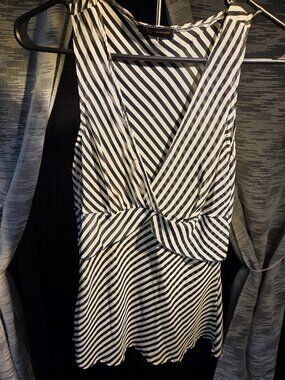 KLd Signature signature black and white dress